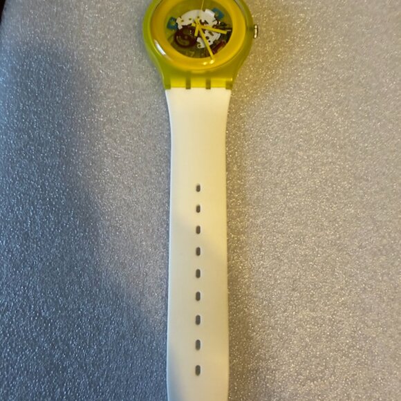 Swatch Watch White Translucent - Picture 4 of 5
